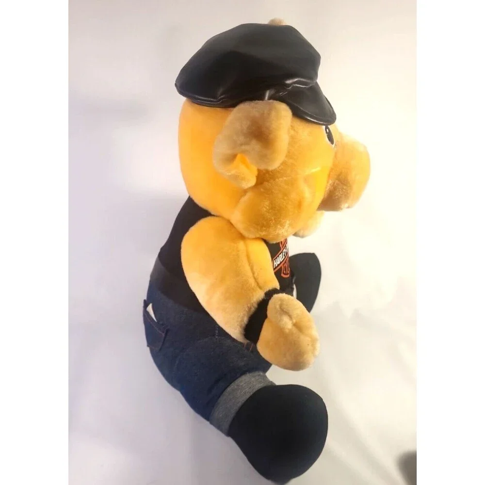 Harley Davidson Hog‎ Plush Biker Pig 14